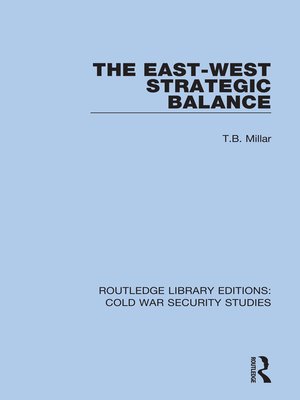 cover image of The East-West Strategic Balance